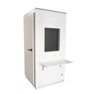 Cabina audiometrica isonorizada para audiometria 96x96x208cm S-BASIC Sibelmed